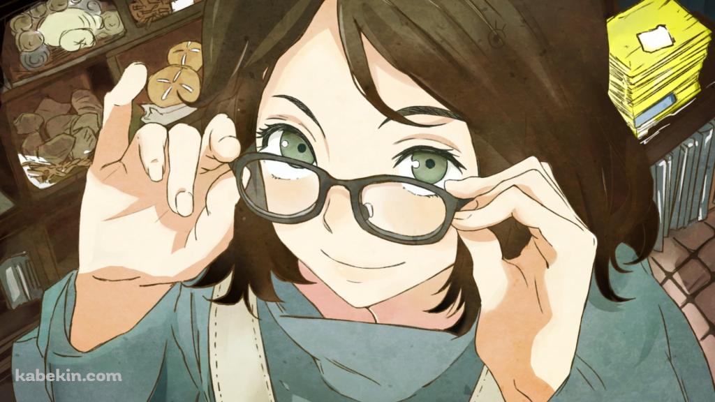 メガネを触るカラン / No.6の壁紙(1024px x 576px) 高画質 PC・デスクトップ用