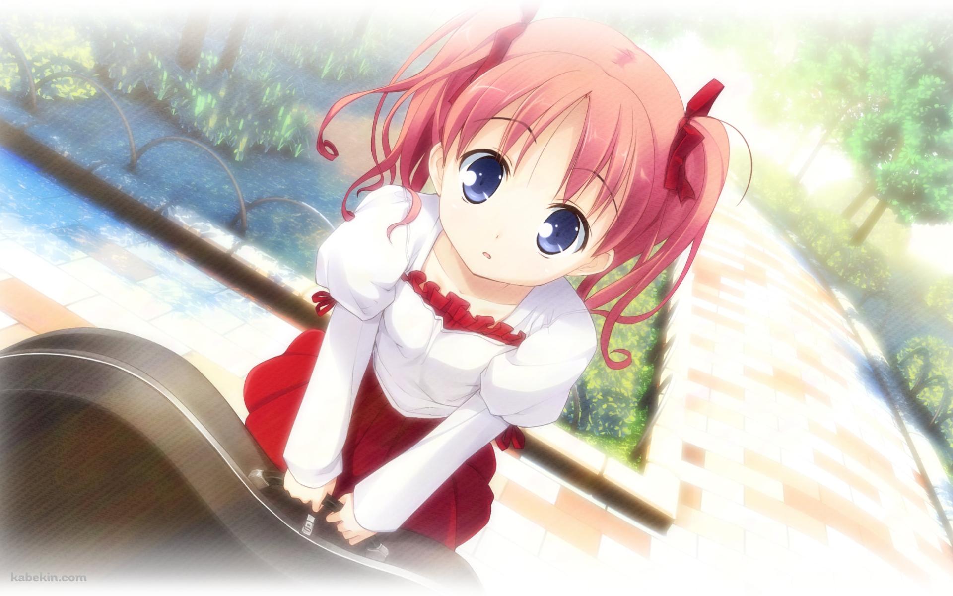 ギターケースを持つ可愛い野々宮 藍 / 春季限定ポコ・ア・ポコ!の壁紙(1920px x 1200px) 高画質 PC・デスクトップ用