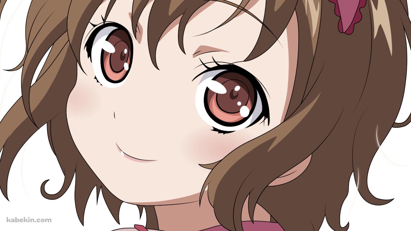 振り向き笑う御船流子 / 電波女と青春男の壁紙(1391px x 783px) 高画質 PC・デスクトップ用