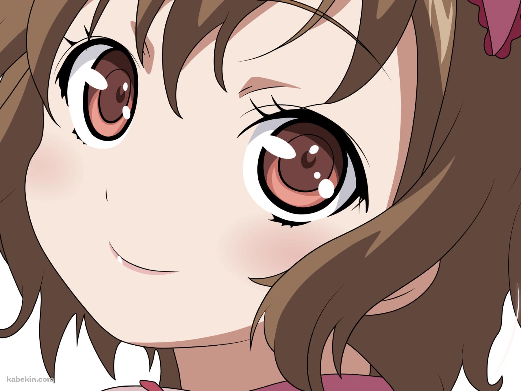 振り向き笑う御船流子 / 電波女と青春男の壁紙(1680px x 1260px) 高画質 PC・デスクトップ用