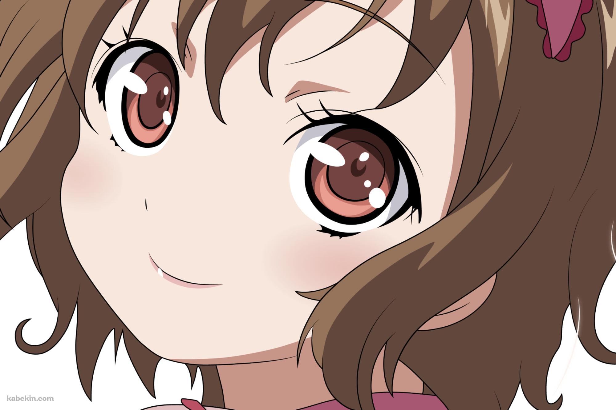 振り向き笑う御船流子 / 電波女と青春男の壁紙(2000px x 1333px) 高画質 PC・デスクトップ用