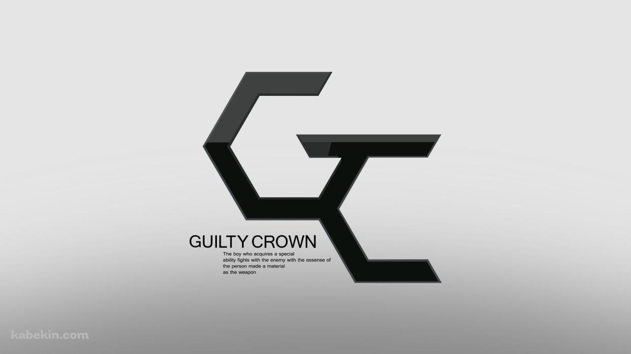 ギルティクラウンのロゴ / GCの壁紙(1242px x 698px) 高画質 PC・デスクトップ用