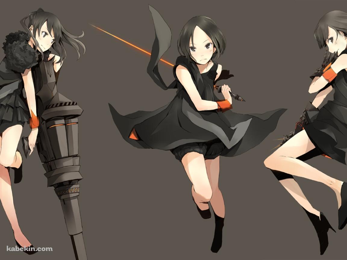 武器を持つかっこいいPerfume / あ~ちゃん / かしゆか / のっちの壁紙(1152px x 864px) 高画質 PC・デスクトップ用
