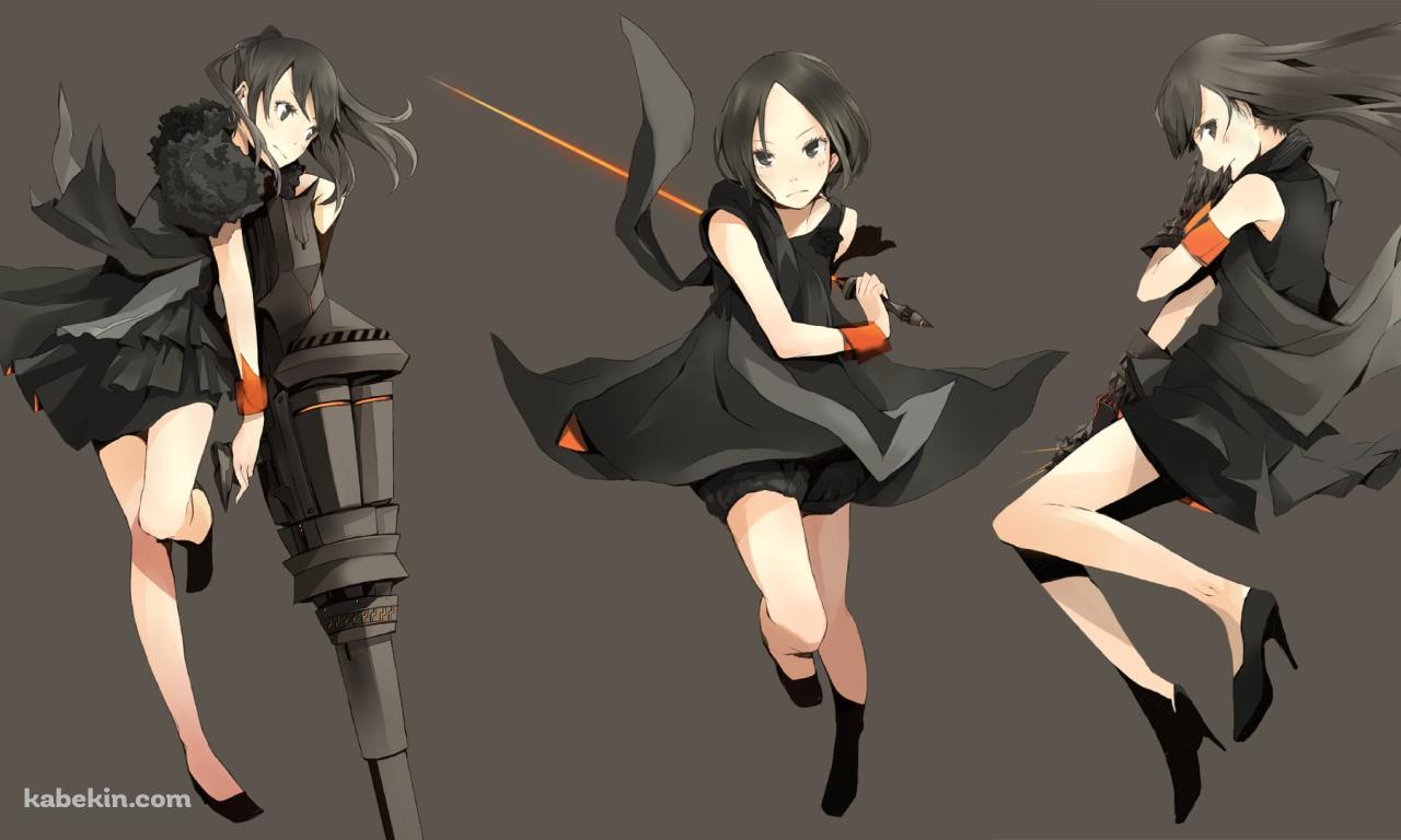 武器を持つかっこいいPerfume / あ~ちゃん / かしゆか / のっちの壁紙(1280px x 768px) 高画質 PC・デスクトップ用