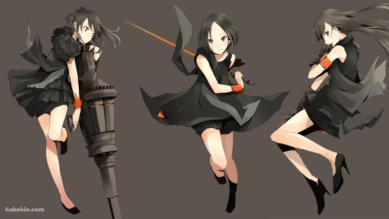 武器を持つかっこいいPerfume / あ~ちゃん / かしゆか / のっちの壁紙(1536px x 864px) 高画質 PC・デスクトップ用
