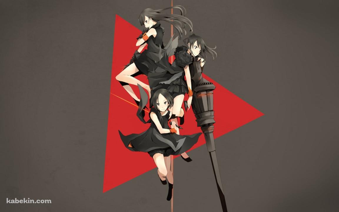 武器を持つPerfumeの壁紙(1152px x 720px) 高画質 PC・デスクトップ用