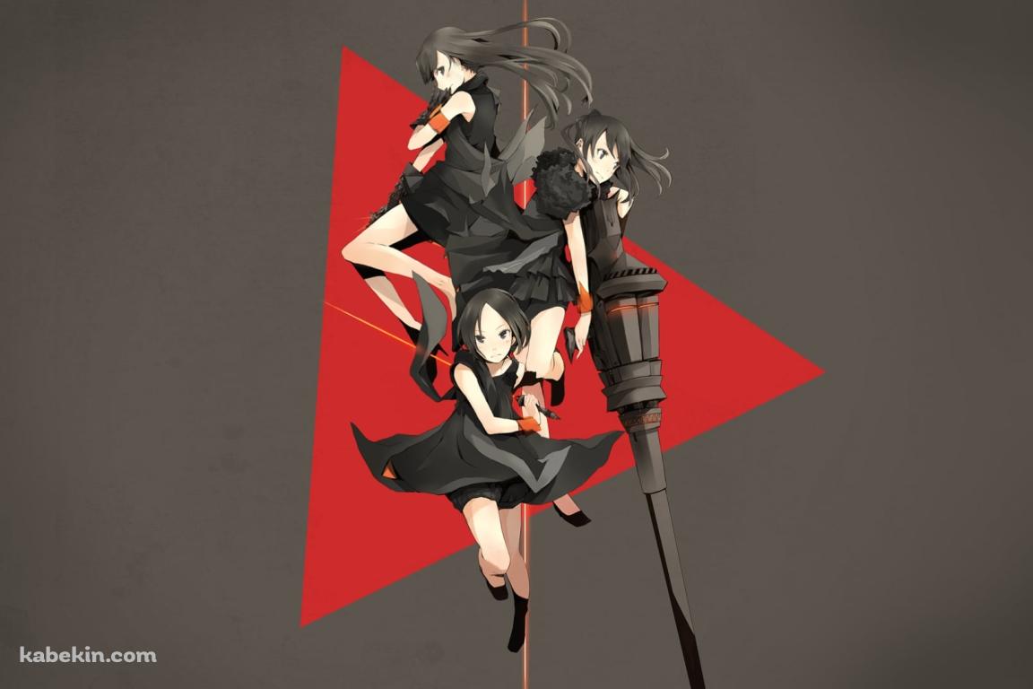 武器を持つPerfumeの壁紙(1152px x 768px) 高画質 PC・デスクトップ用