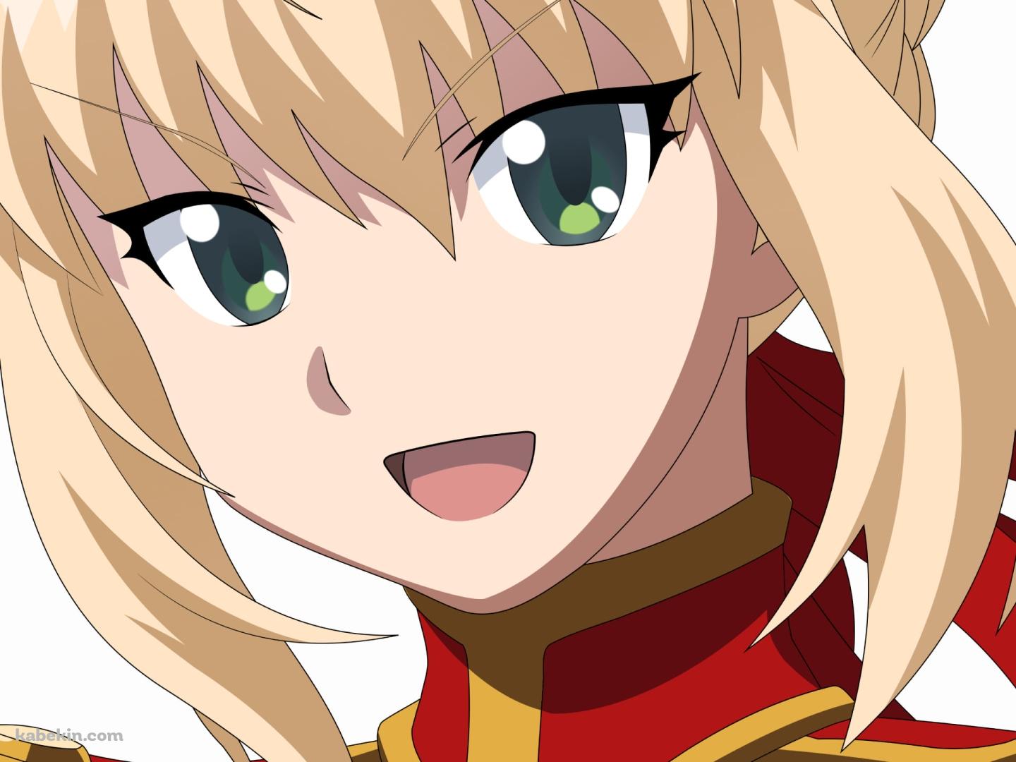 笑顔のネロ・クラウディウス / Fateの壁紙(1440px x 1080px) 高画質 PC・デスクトップ用