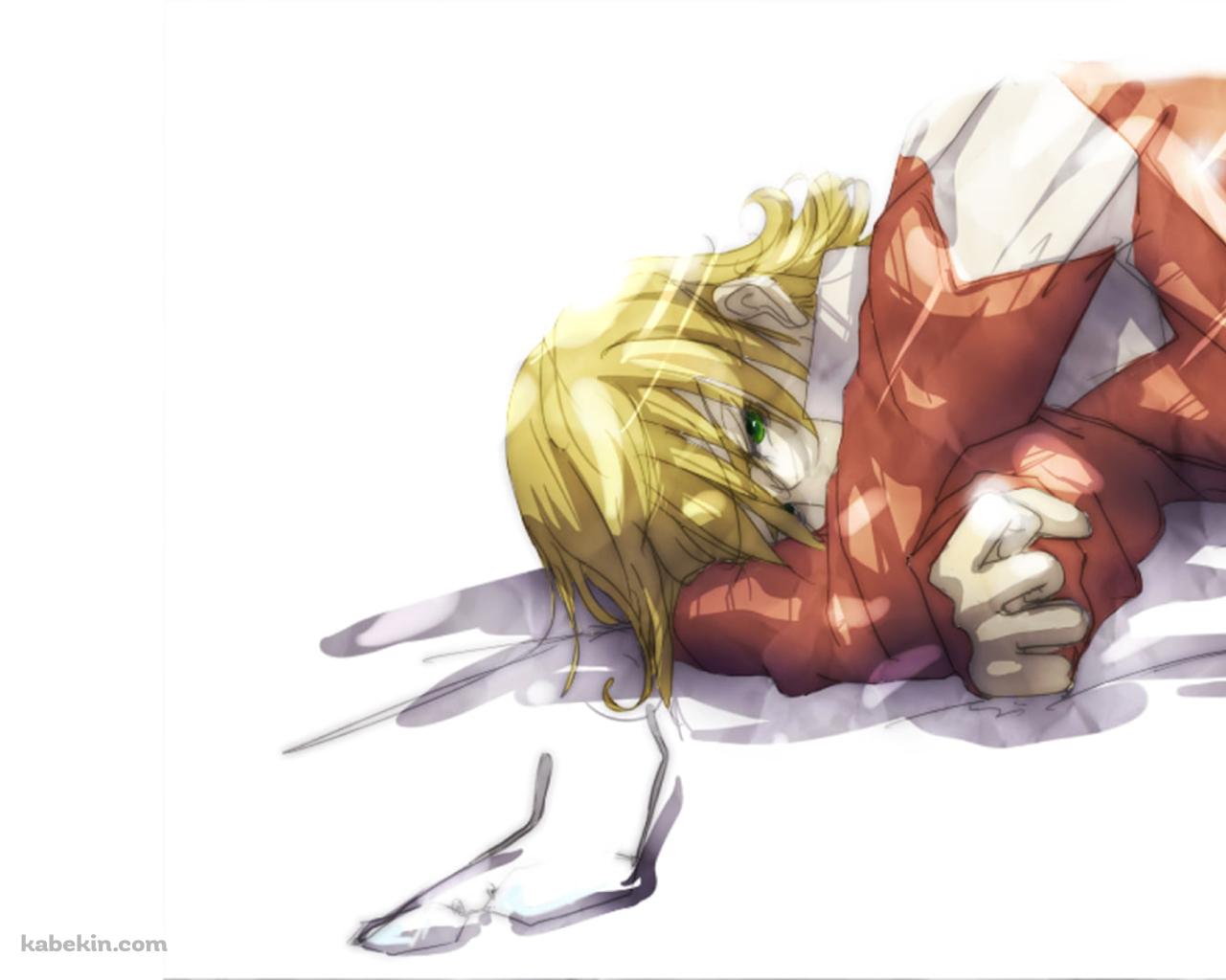 伏せるバーナビー・ブルックスJR / タイガー & バニーの壁紙(1280px x 1024px) 高画質 PC・デスクトップ用