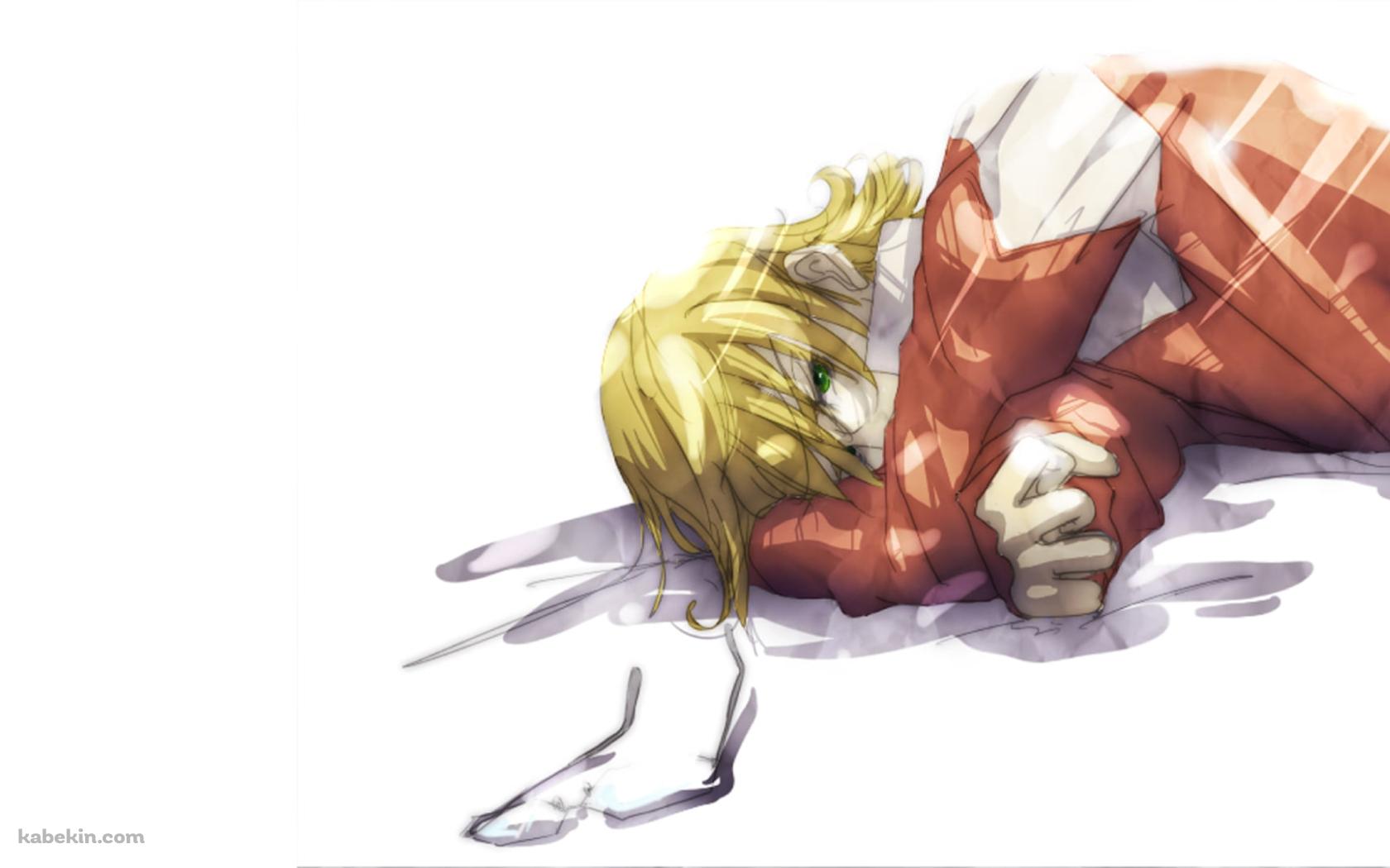 伏せるバーナビー・ブルックスJR / タイガー & バニーの壁紙(1680px x 1050px) 高画質 PC・デスクトップ用