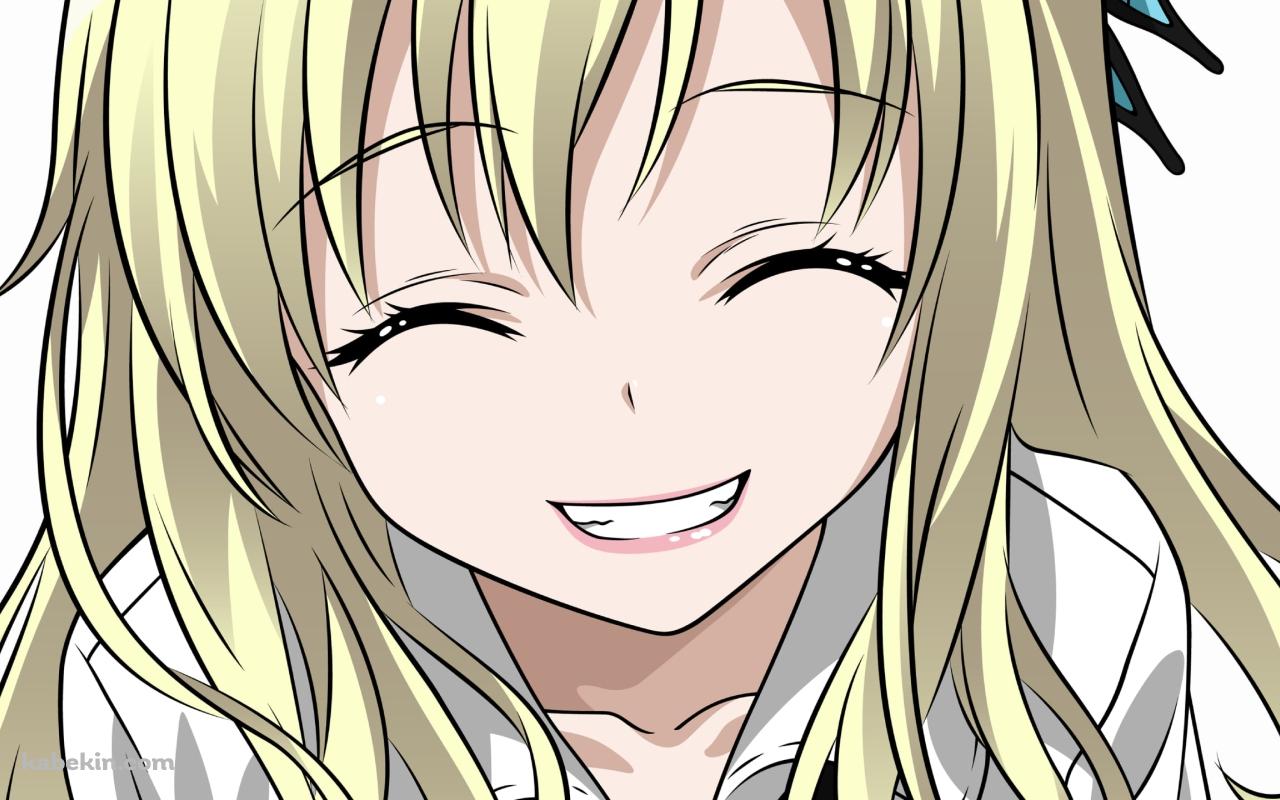 制服姿の笑顔の柏崎星奈 / 僕は友達が少ないの壁紙(1280px x 800px) 高画質 PC・デスクトップ用