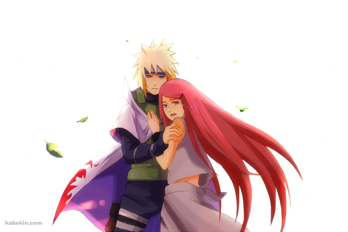 寄り添う波風ミナトとうずまきクシナ / NARUTOの壁紙(1440px x 960px) 高画質 PC・デスクトップ用
