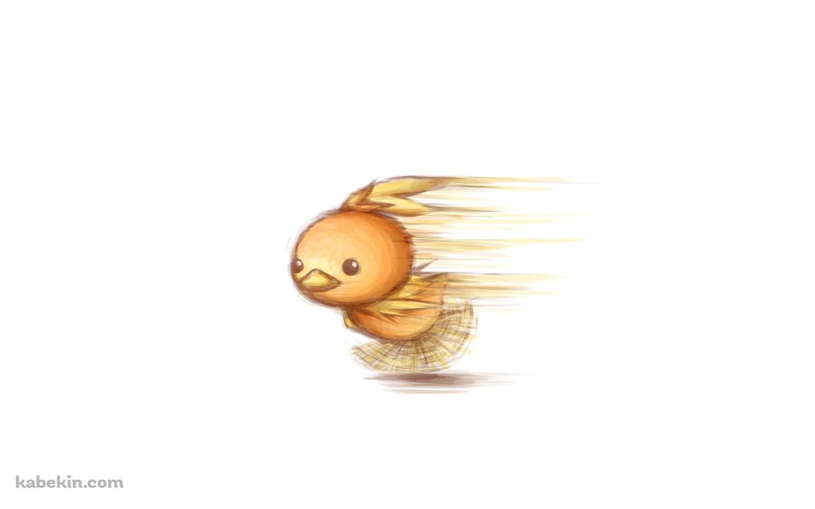 猛ダッシュするアチャモ / ポケモンの壁紙(1152px x 720px) 高画質 PC・デスクトップ用