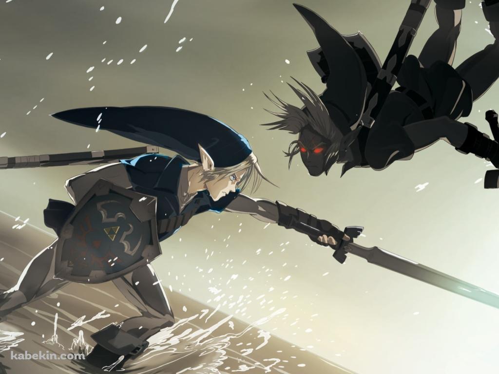 リンク VS ダークリンクの壁紙(1024px x 768px) 高画質 PC・デスクトップ用