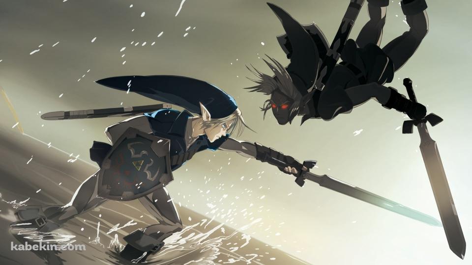 リンク VS ダークリンクの壁紙(960px x 540px) 高画質 PC・デスクトップ用