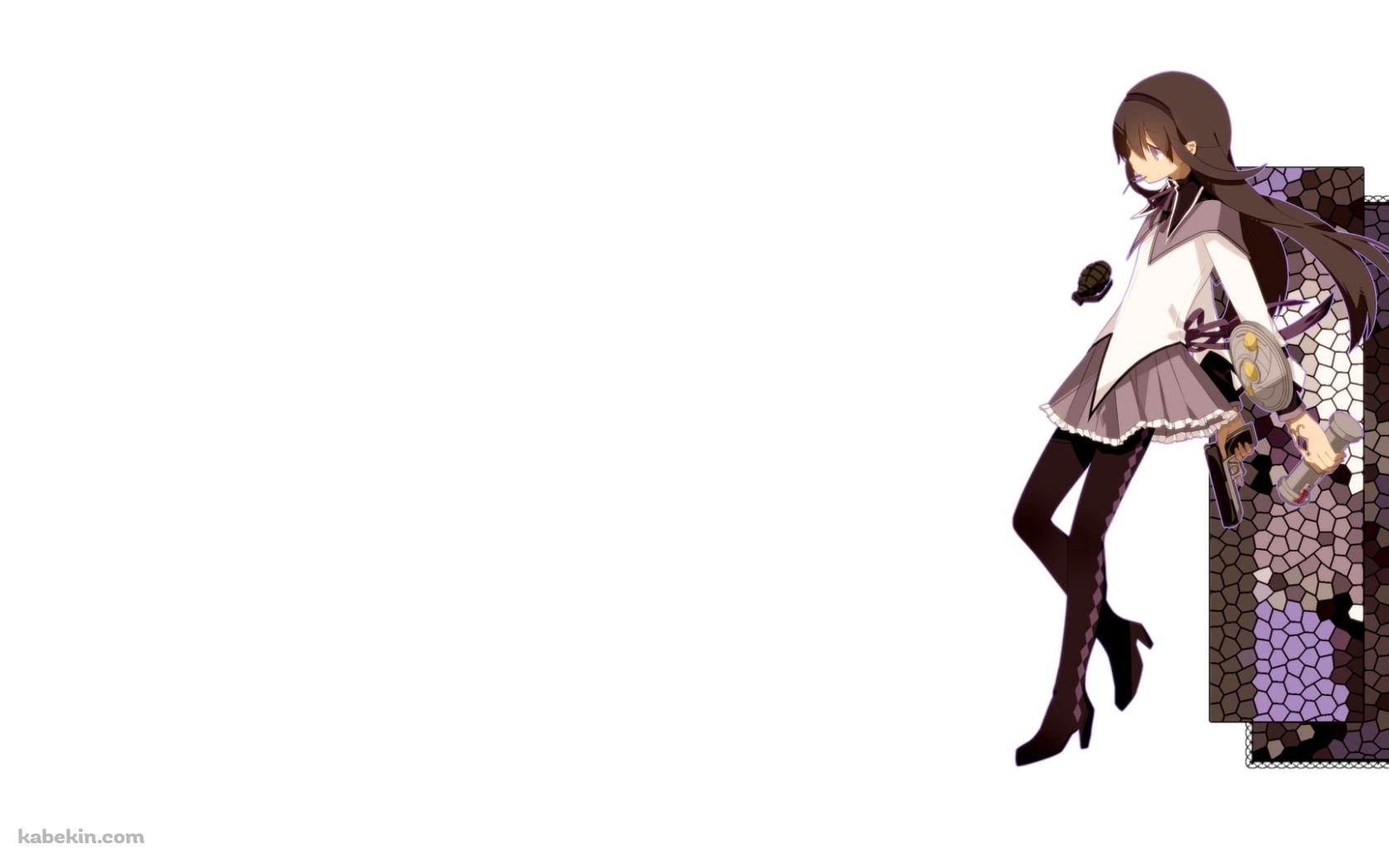 武器を持つ暁美ほむら / 魔法少女まどか☆マギカの壁紙(1680px x 1050px) 高画質 PC・デスクトップ用