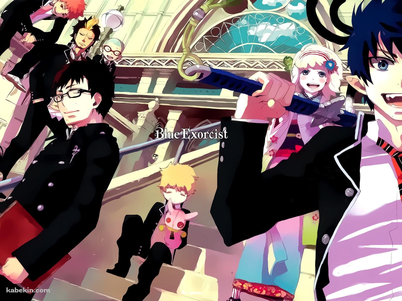 奥村燐 / 奥村雪男 / 杜山 しえみ / 志摩廉造 / 神木 出雲 / 勝呂 竜士 / Blue Exorcist / 青の祓魔師の壁紙(1400px x 1050px) 高画質 PC・デスクトップ用