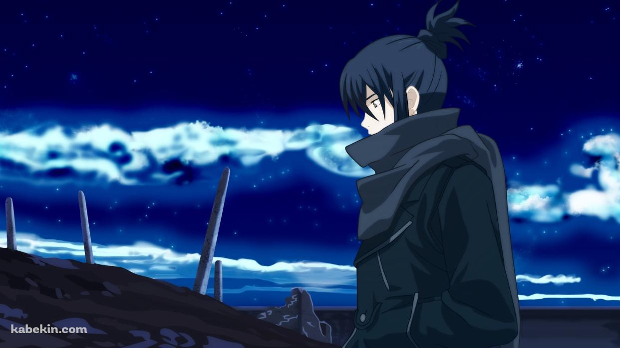 青い星空とネズミ / ナンバー・シックスの壁紙(1242px x 698px) 高画質 PC・デスクトップ用