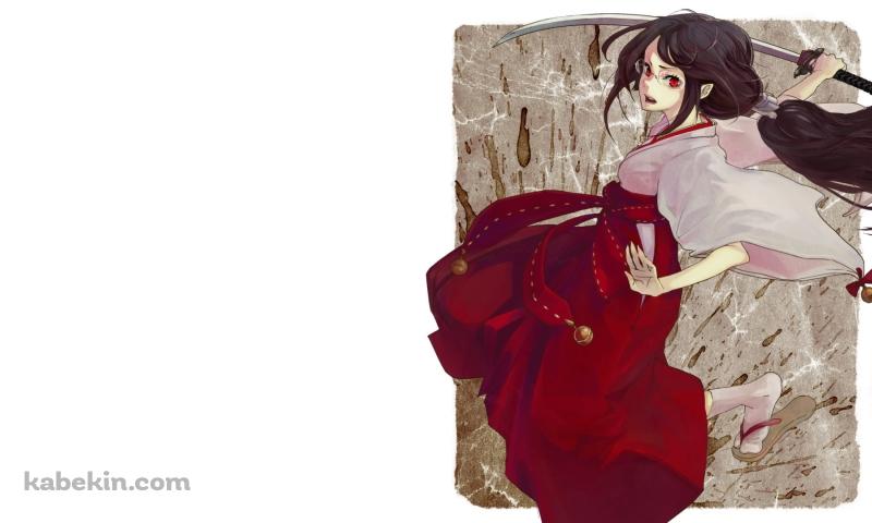更衣 小夜 / ブラッドシーの壁紙(800px x 480px) 高画質 PC・デスクトップ用