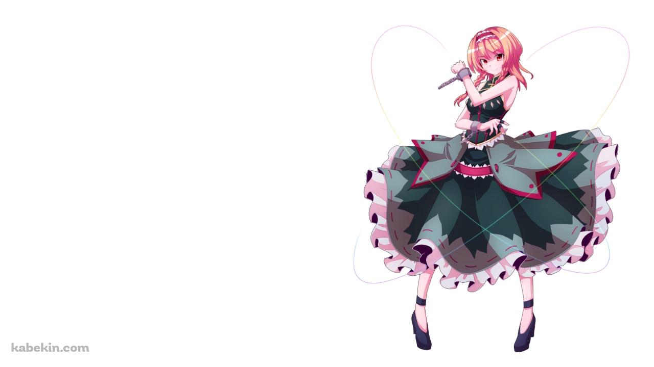 濃い緑のドレスを着たアリス・マーガトロイド / 東方の壁紙(1280px x 720px) 高画質 PC・デスクトップ用