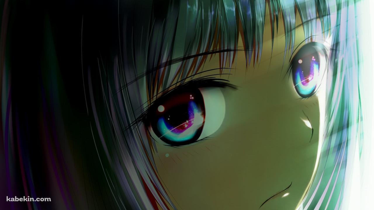 キラキラした瞳の紫苑寺 有子 / 神様のメモ帳の壁紙(1280px x 720px) 高画質 PC・デスクトップ用