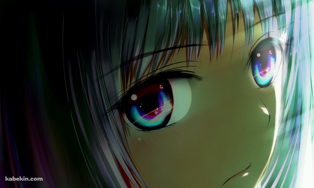 キラキラした瞳の紫苑寺 有子 / 神様のメモ帳の壁紙(1280px x 768px) 高画質 PC・デスクトップ用