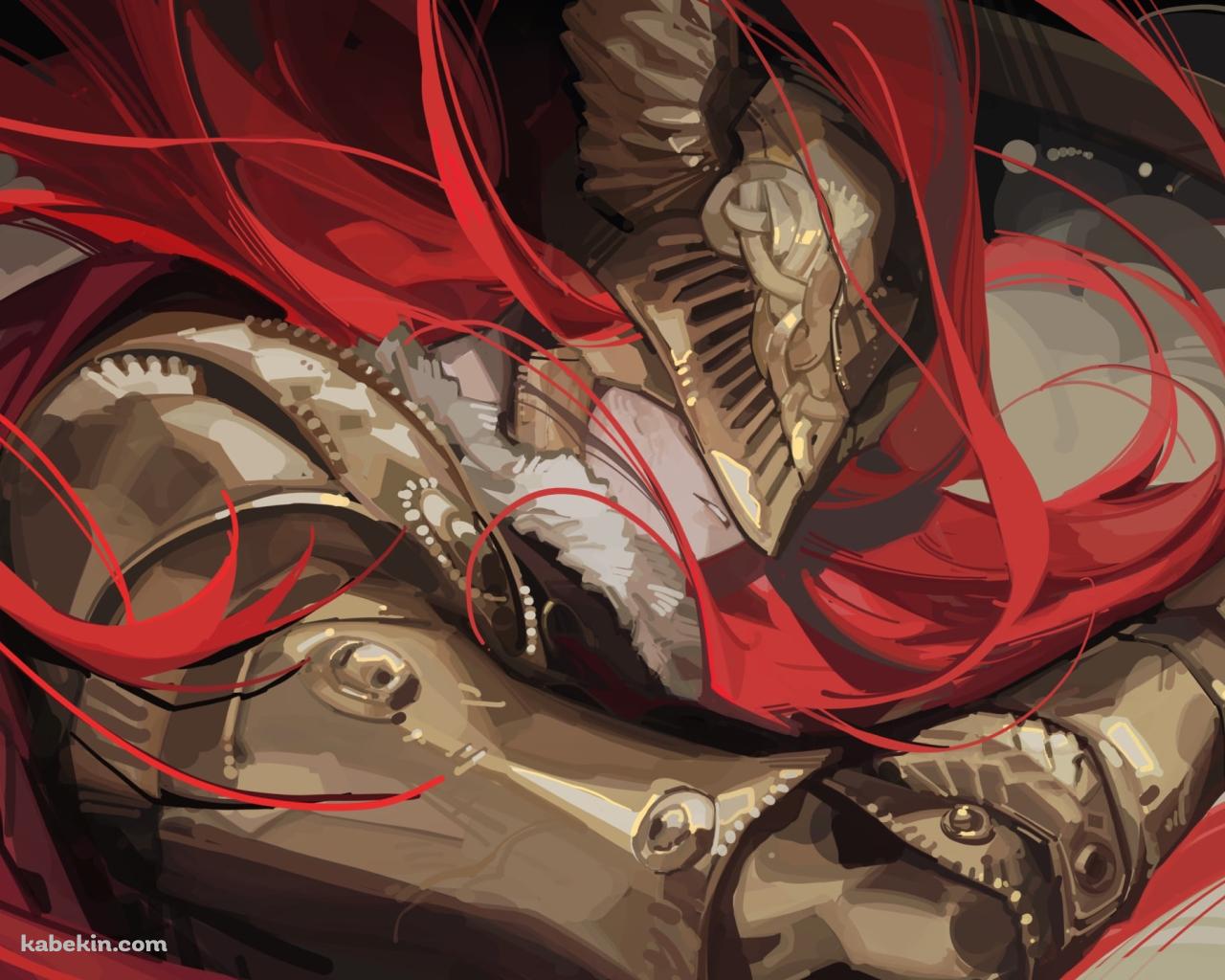 下を向く甲冑を着たミケラの刃マレニア / エルデンリングの壁紙(1280px x 1024px) 高画質 PC・デスクトップ用