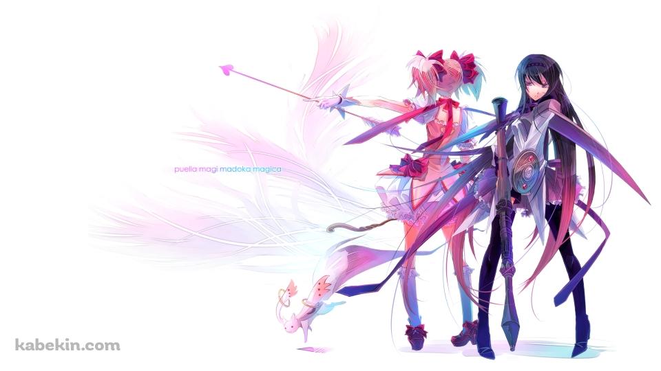 鹿目まどかの後ろ姿 / 暁美ほむら / puela magi madoka magica / 魔法少女まどか☆マギカの壁紙(960px x 540px) 高画質 PC・デスクトップ用