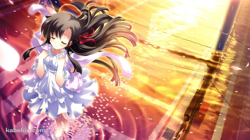 白い服を着た織姫星 / はるかぜどりに、とまりぎを。の壁紙(960px x 540px) 高画質 PC・デスクトップ用