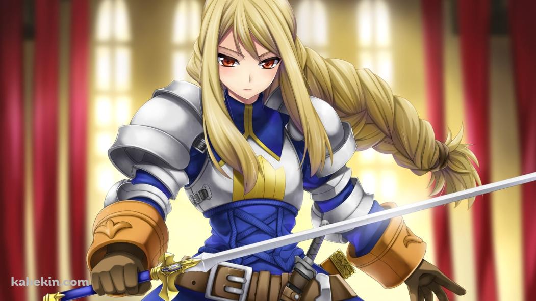 剣をかまえるアグリアス・オークス / ファイナルファンタジー タクティクスの壁紙(1051px x 591px) 高画質 PC・デスクトップ用