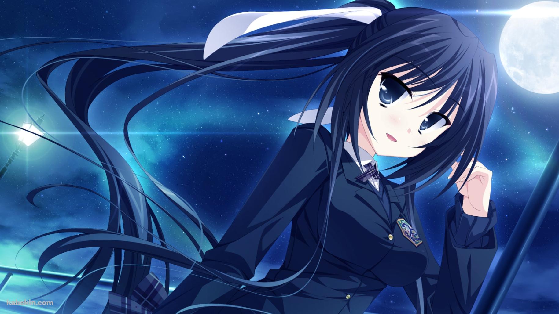 満月と和泉 響花 / よついろ★パッショナート!の壁紙(1829px x 1029px) 高画質 PC・デスクトップ用