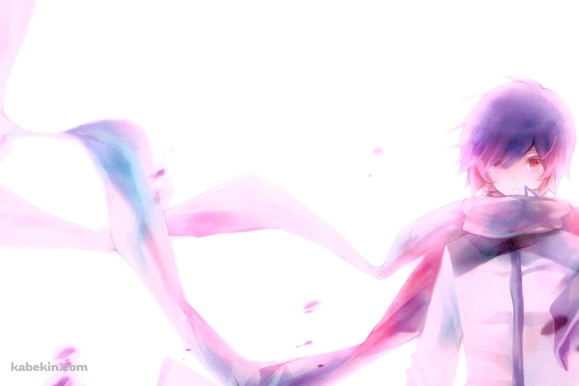 長いマフラーを巻いたKAITO / ボーカロイドの壁紙(1152px x 768px) 高画質 PC・デスクトップ用