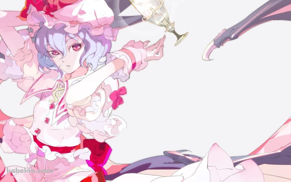 ガラスとレミリア・スカーレット / 綺麗 / 東方の壁紙(960px x 600px) 高画質 PC・デスクトップ用