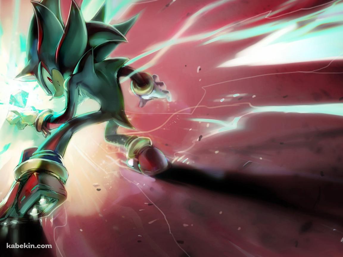 高速でダイヤモンドをゲットするソニック / ソニック・ザ・ヘッジホッグの壁紙(1152px x 864px) 高画質 PC・デスクトップ用