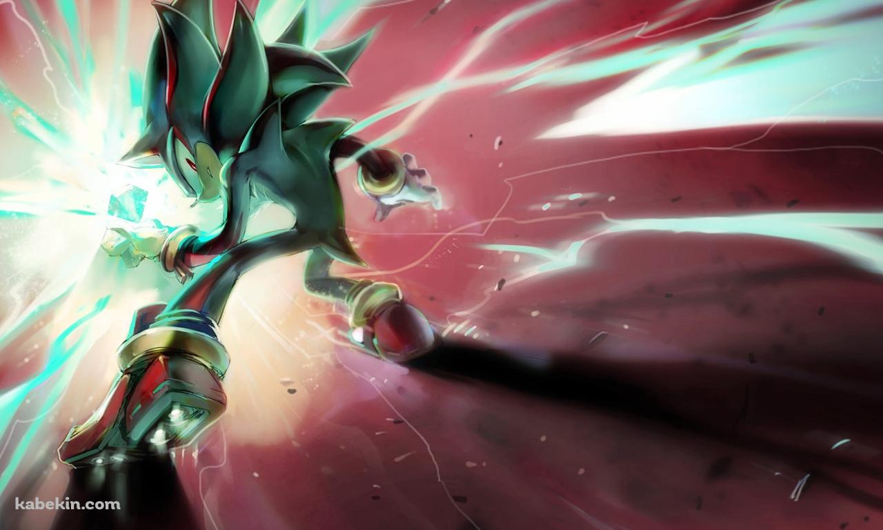 高速でダイヤモンドをゲットするソニック / ソニック・ザ・ヘッジホッグの壁紙(1280px x 768px) 高画質 PC・デスクトップ用