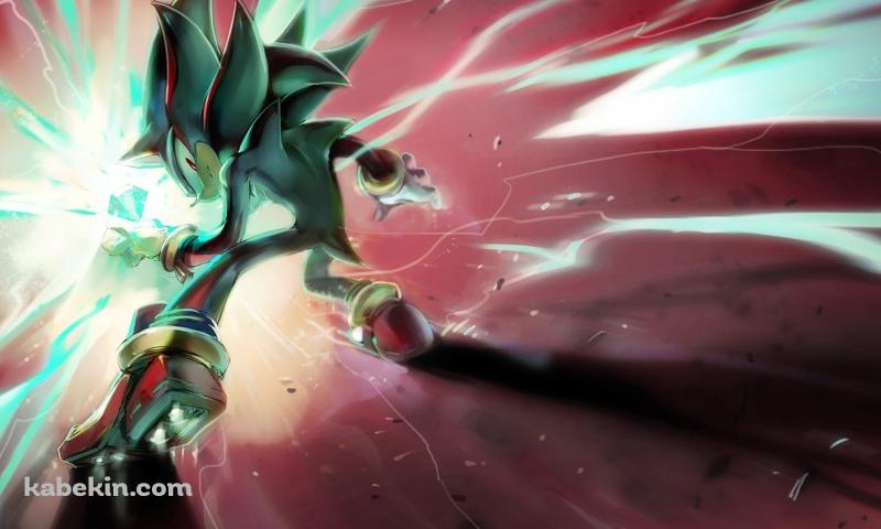 高速でダイヤモンドをゲットするソニック / ソニック・ザ・ヘッジホッグの壁紙(800px x 480px) 高画質 PC・デスクトップ用