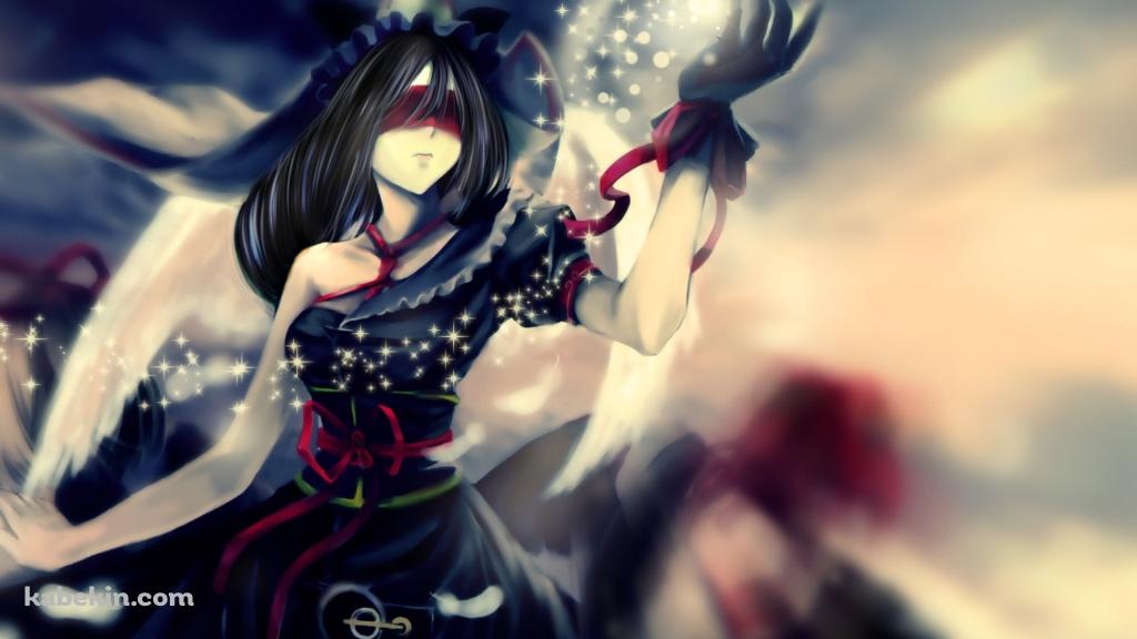 光を放つ四季映姫・ヤマザナドゥ / 東方の壁紙(1024px x 576px) 高画質 PC・デスクトップ用