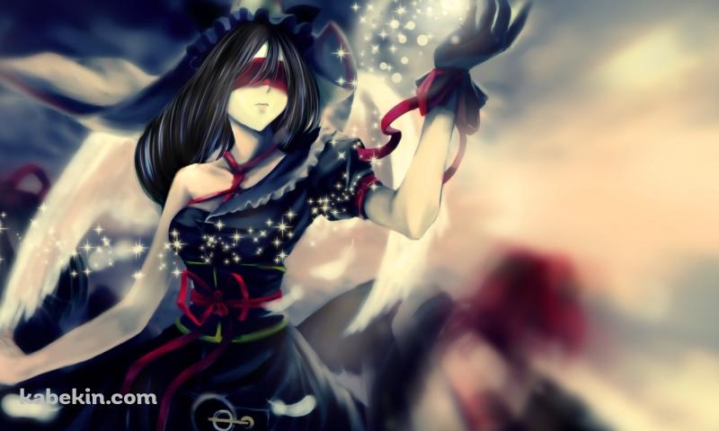 光を放つ四季映姫・ヤマザナドゥ / 東方の壁紙(800px x 480px) 高画質 PC・デスクトップ用