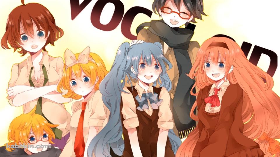 集合する初音ミク、巡音ルカ、鏡音リン、鏡音レン、MEIKO、氷山キヨテル / ボカロの壁紙(960px x 540px) 高画質 PC・デスクトップ用