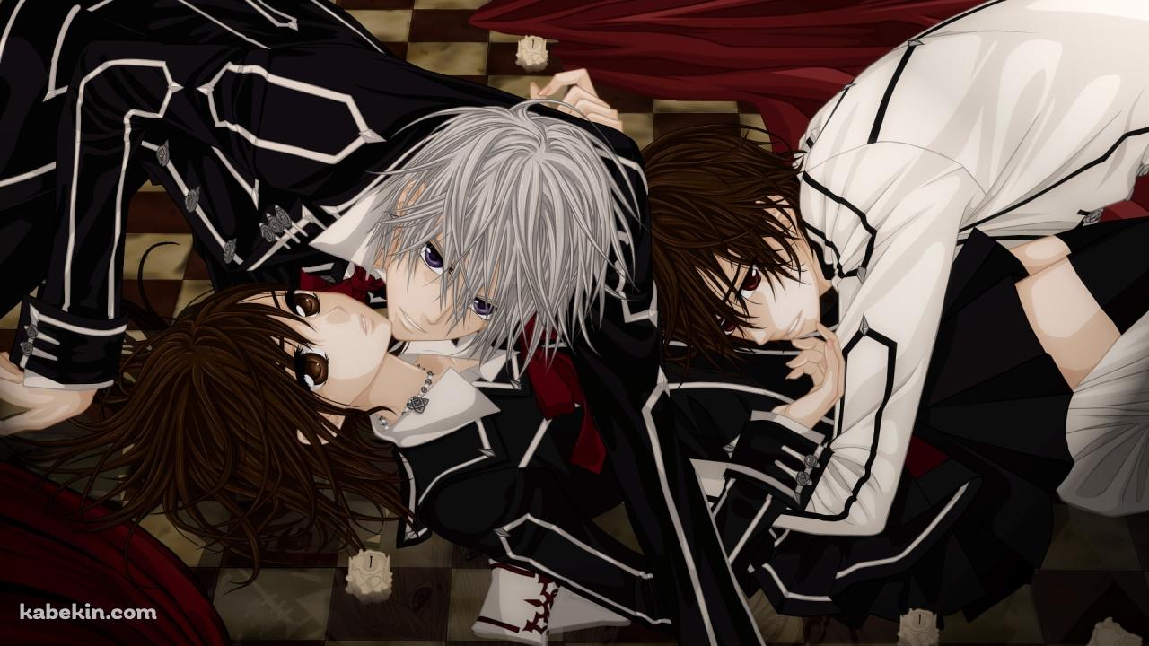 黒主優姫 / 錐生零 / 玖蘭枢 / ヴァンパイア騎士の壁紙(1280px x 720px) 高画質 PC・デスクトップ用