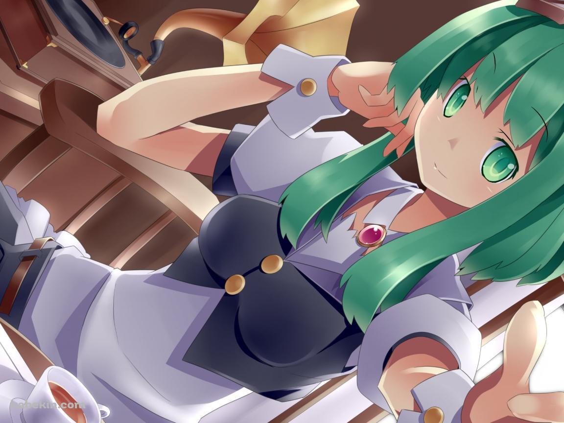 蓄音機とGUMI / ボーカロイドの壁紙(1152px x 864px) 高画質 PC・デスクトップ用