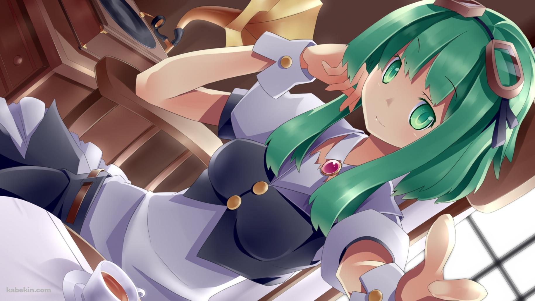 蓄音機とGUMI / ボーカロイドの壁紙(1829px x 1029px) 高画質 PC・デスクトップ用