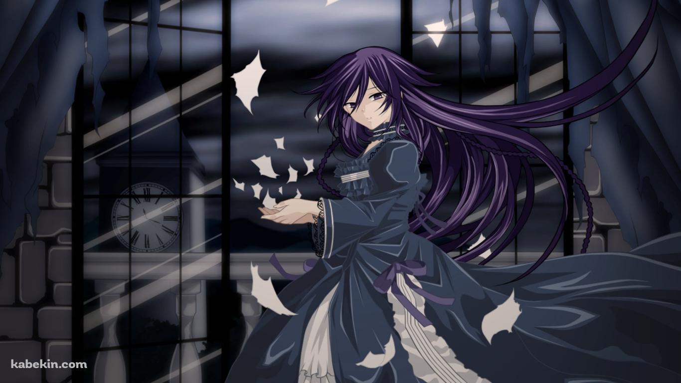 窓を開けるアリス / パンドラハーツの壁紙(1366px x 768px) 高画質 PC・デスクトップ用