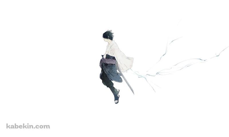かっこいいうちはサスケ / 横向き / NARUTOの壁紙(800px x 480px) 高画質 PC・デスクトップ用