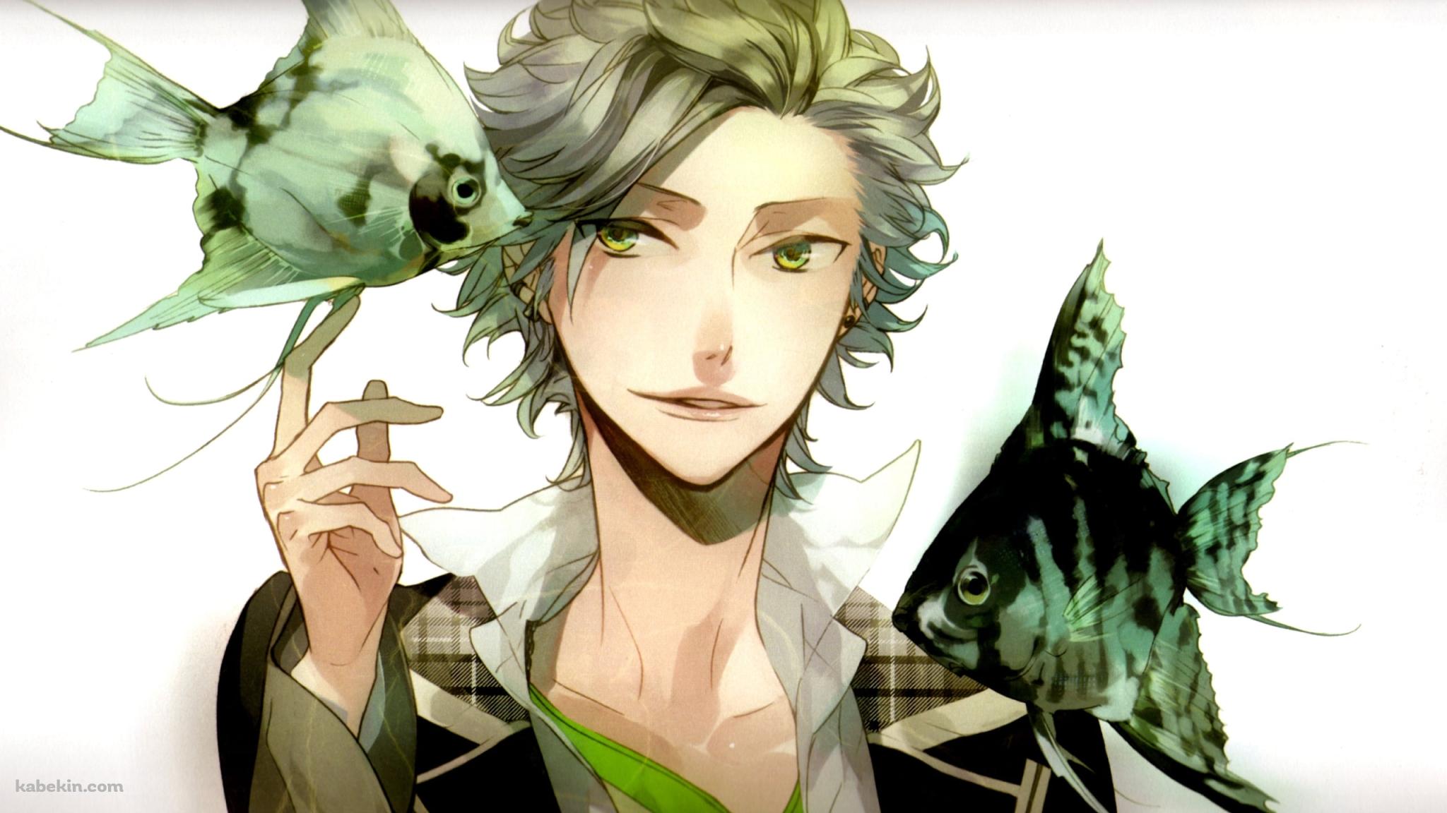 熱帯魚と七海 哉太 / スタスカ / Starry☆Skyの壁紙(2048px x 1152px) 高画質 PC・デスクトップ用