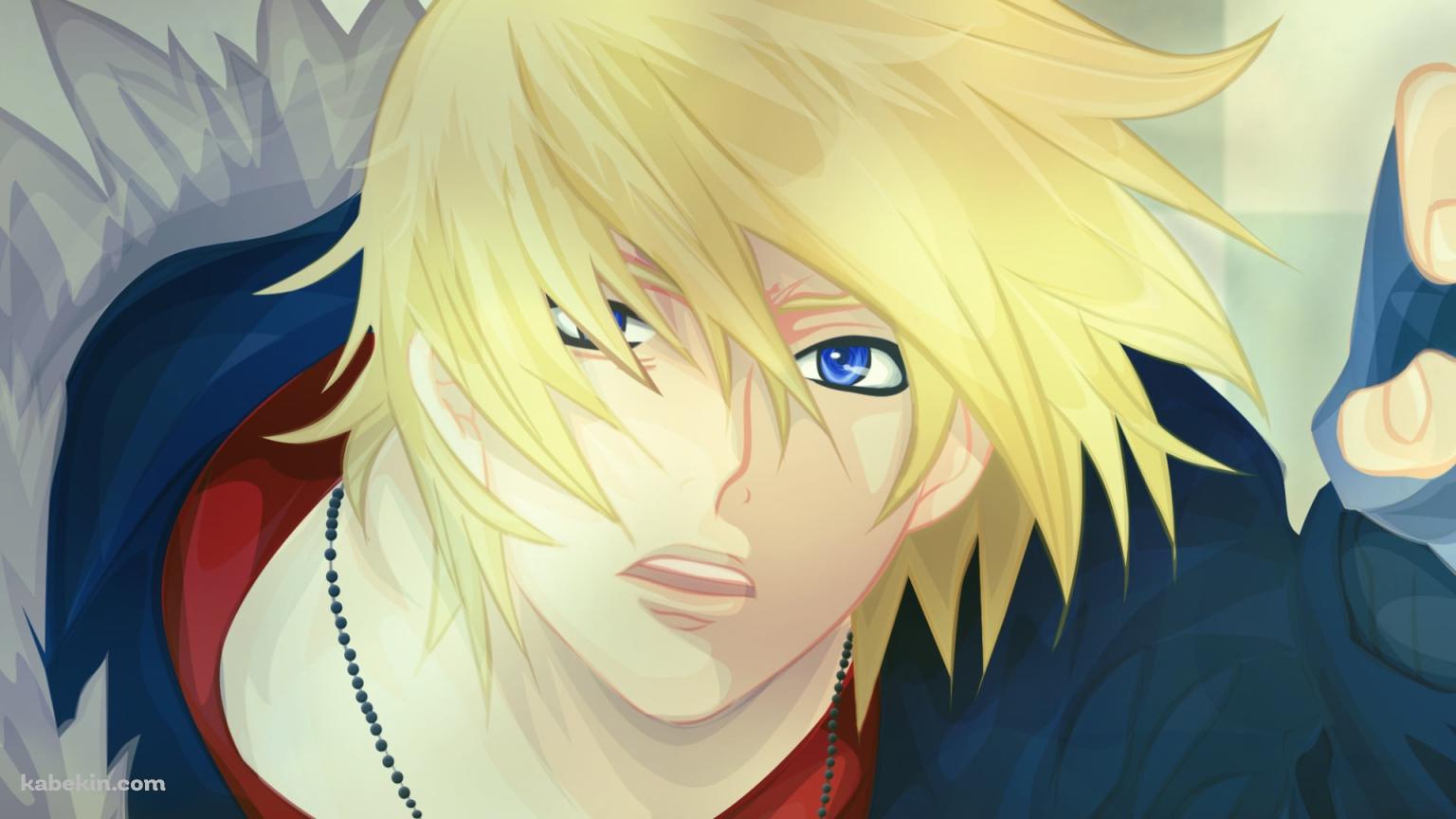 青い瞳のアキラ / 咎狗の血の壁紙(1536px x 864px) 高画質 PC・デスクトップ用