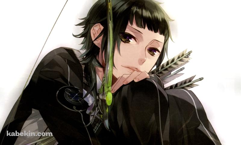 弓を持つ木ノ瀬 梓(きのせ あずさ) / Starry☆Skyの壁紙(800px x 480px) 高画質 PC・デスクトップ用