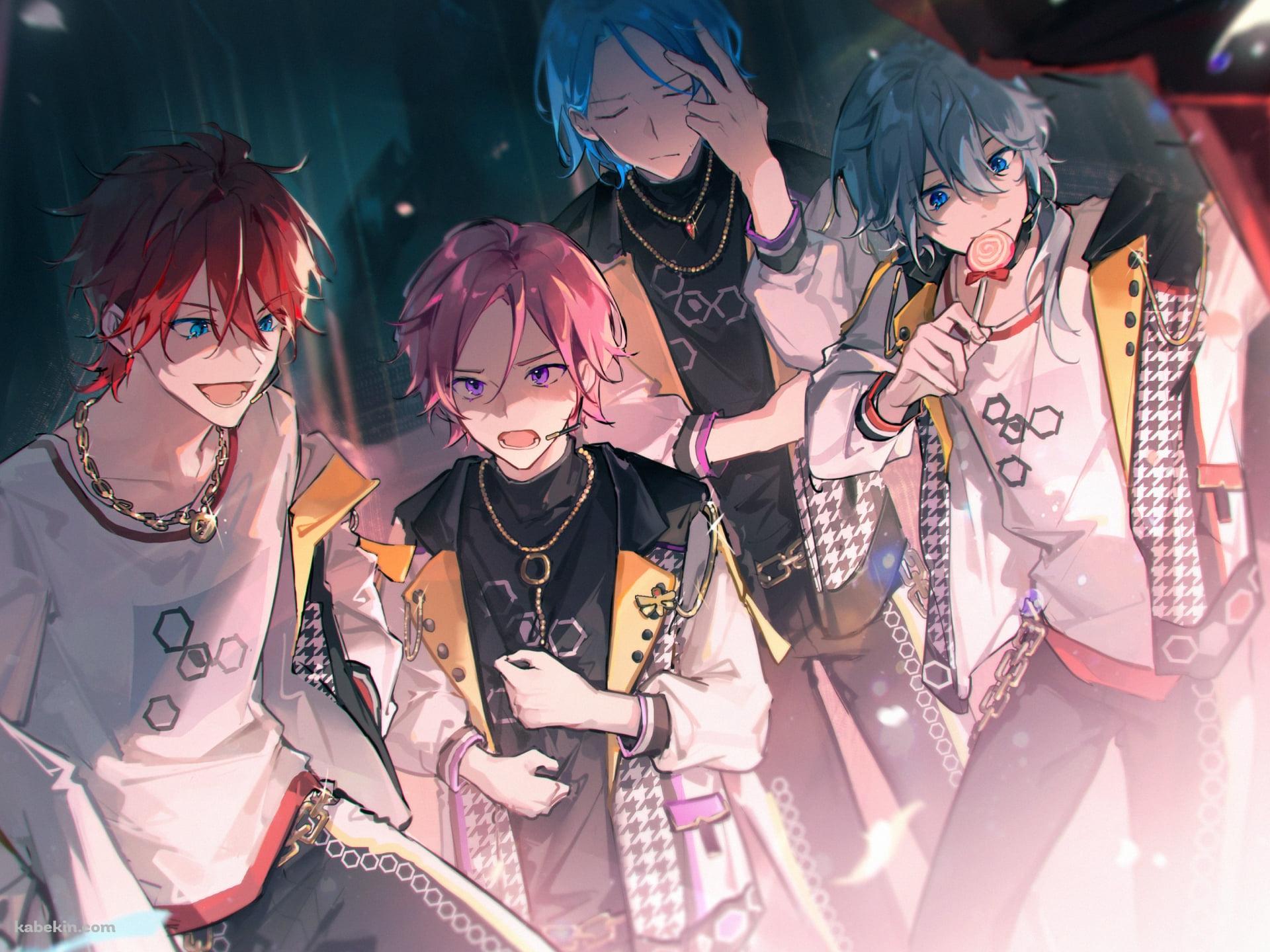 天城燐音 / 桜河こはく / 椎名ニキ / HiMERU / あんさんぶるスターズ / Ensemble Starsの壁紙(1920px x 1440px) 高画質 PC・デスクトップ用