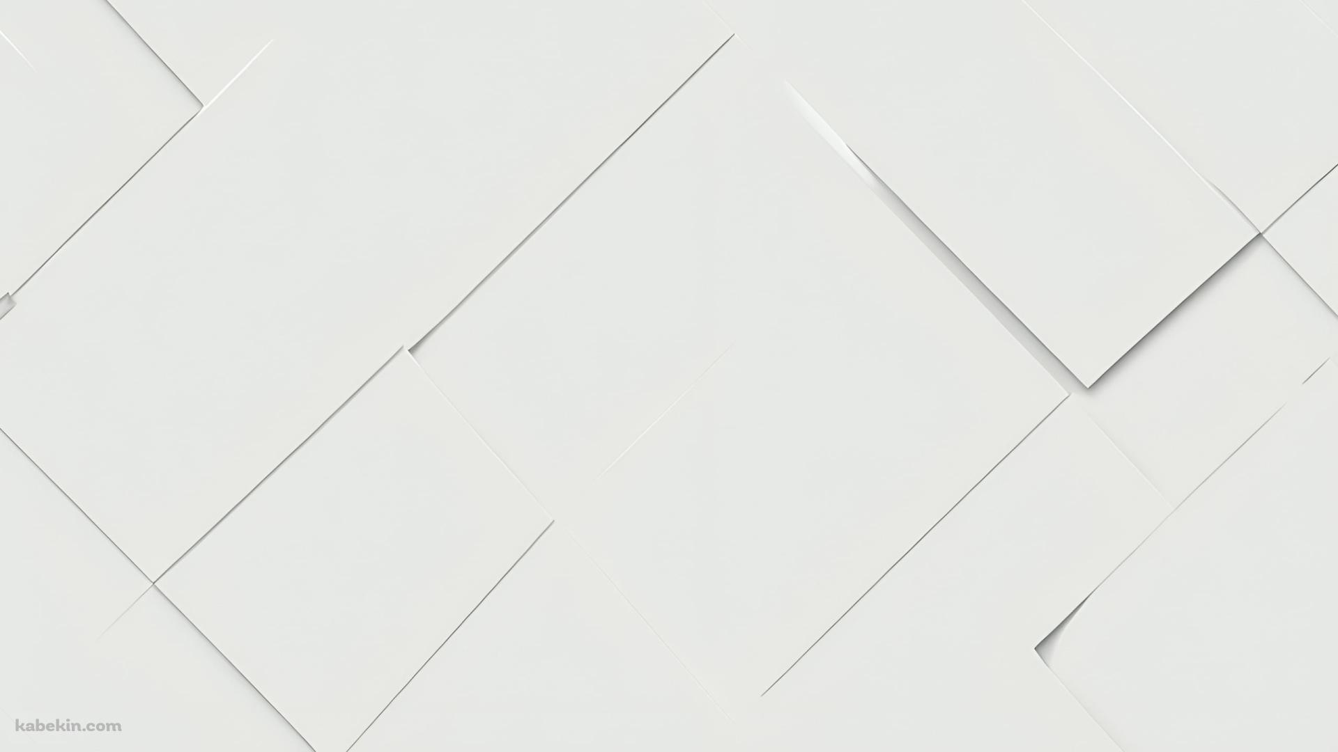 無数の切り込みが入ったような白いテクスチャーの壁紙(1920px x 1080px) 高画質 PC・デスクトップ用