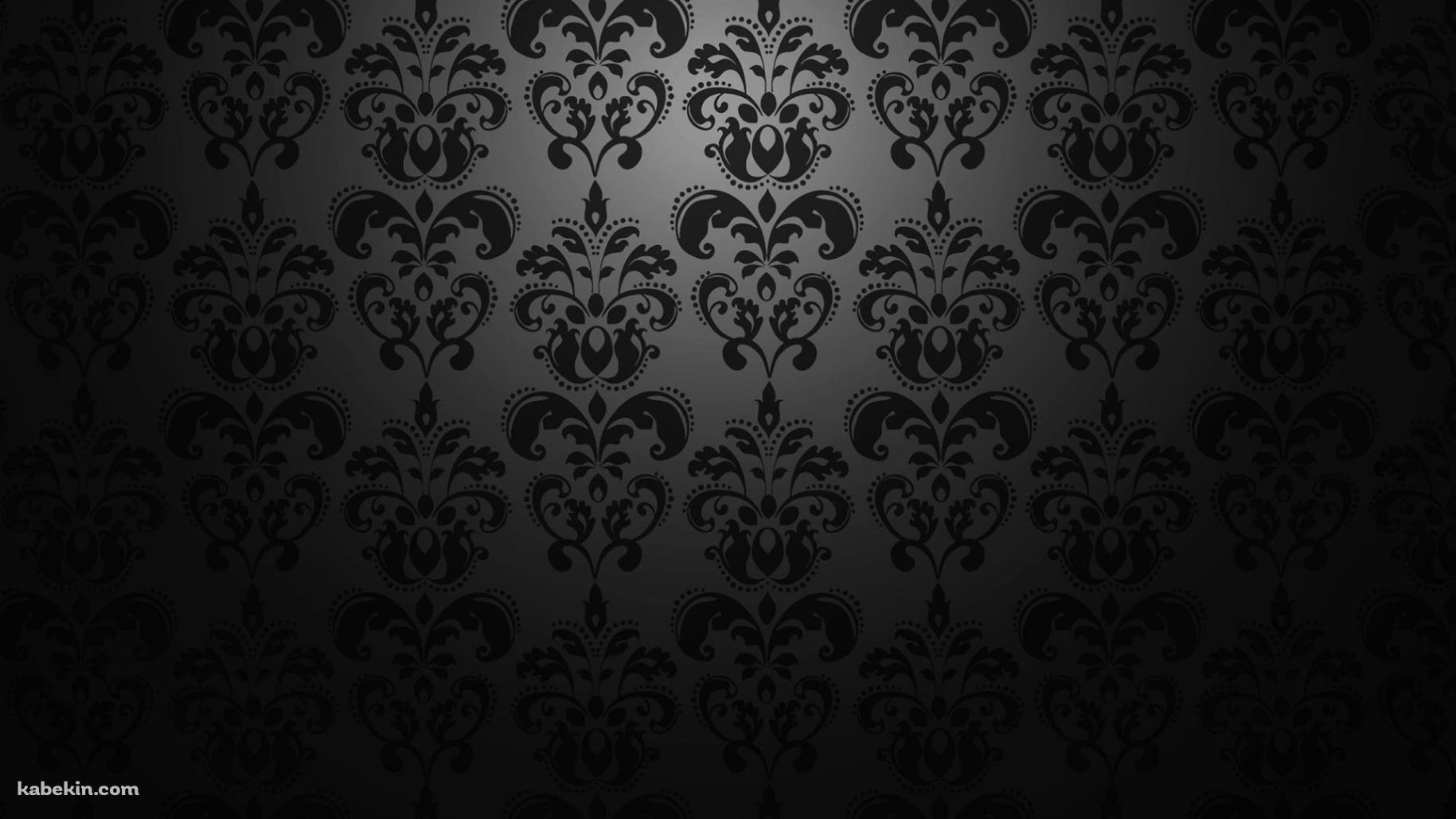 黒の草のようなグラデーションパターンの壁紙(1829px x 1029px) 高画質 PC・デスクトップ用